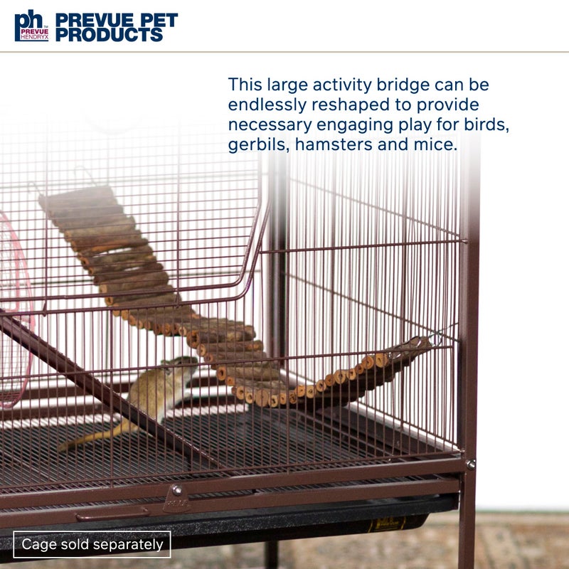 Prevue Pet Toy NAT Wonder Walk Bird Ladder, Large (62809),Brown - Image 5